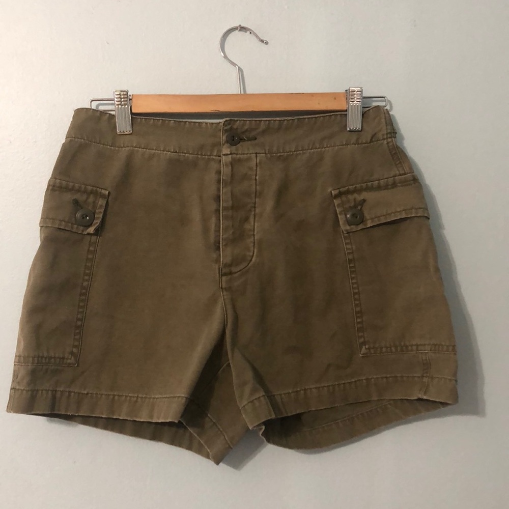 J. Crew Olive Green Shorts